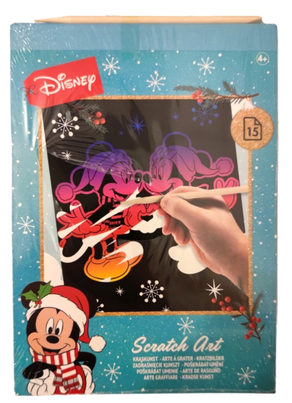 Ein schöner Scratch Block mit dem Motiv von Minnie und mickey